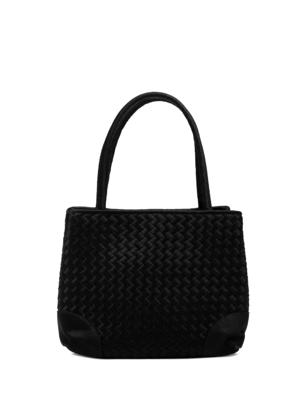BOTTEGA VENETA 正規品 イントレチャート サテンミニバッグ Bottega Veneta Pre-Owned 20th Century ミニ サテン イントレチャート