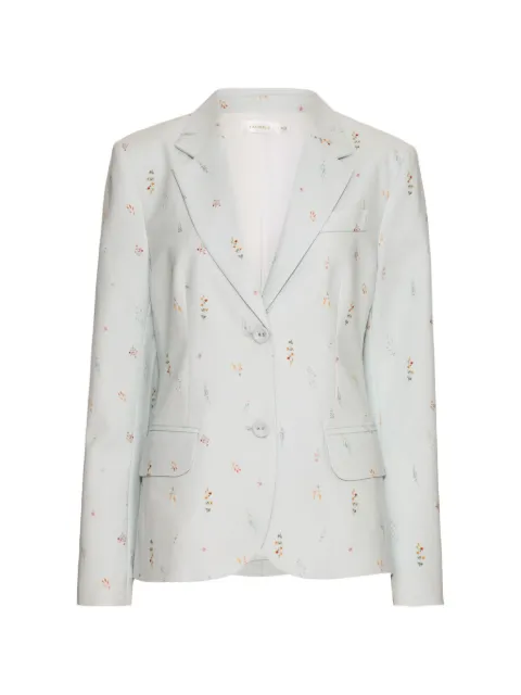 LALIBELA Blazer com estampa botânica e abotoamento simples