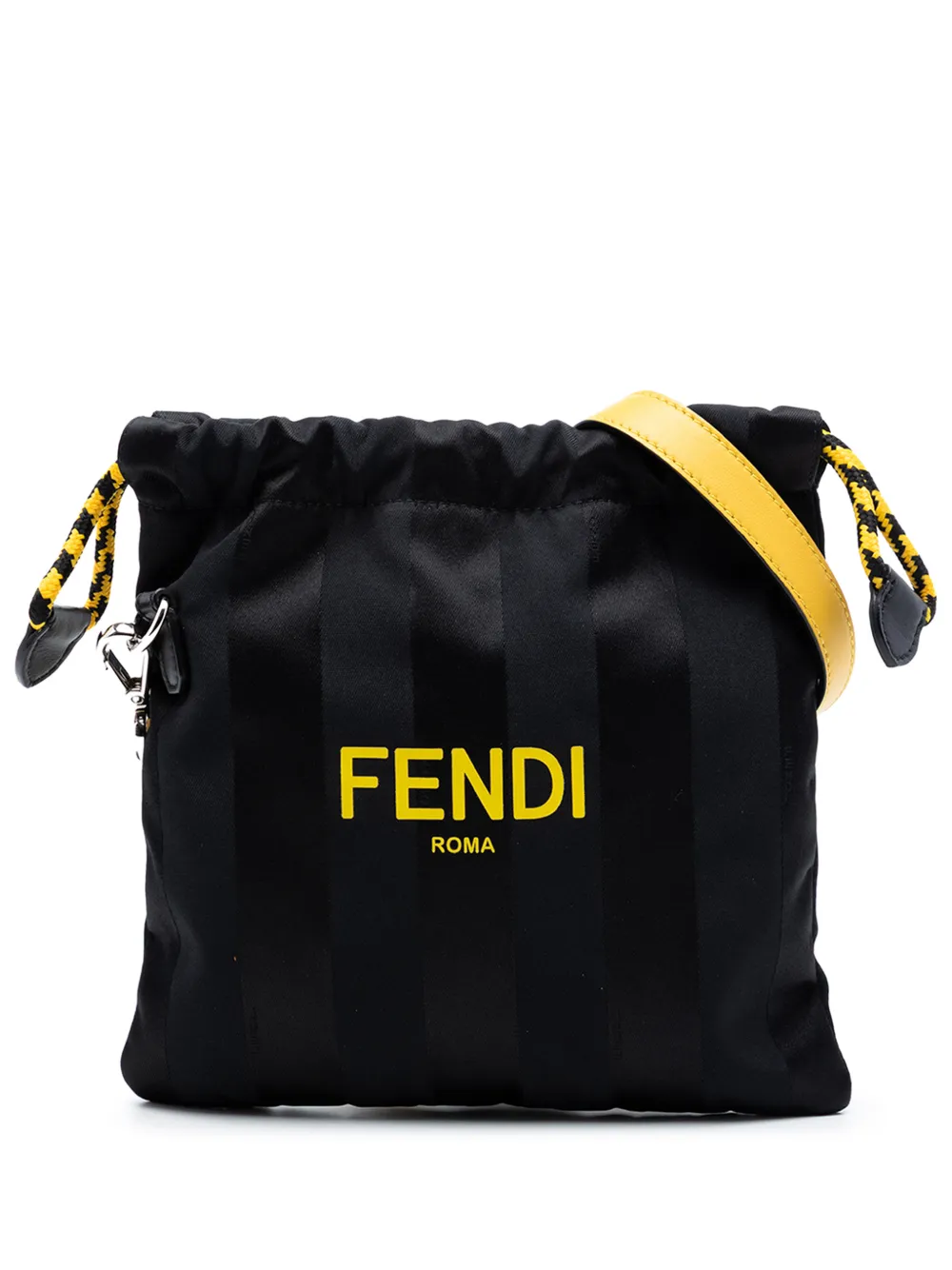 Fendi Pre-Owned 2010-2026 Small Pequin Nylon Pack Pouch crossbody bag - Schwarz