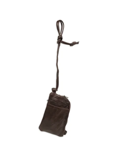 SOMMET Neck Pouch leather shoulder bag