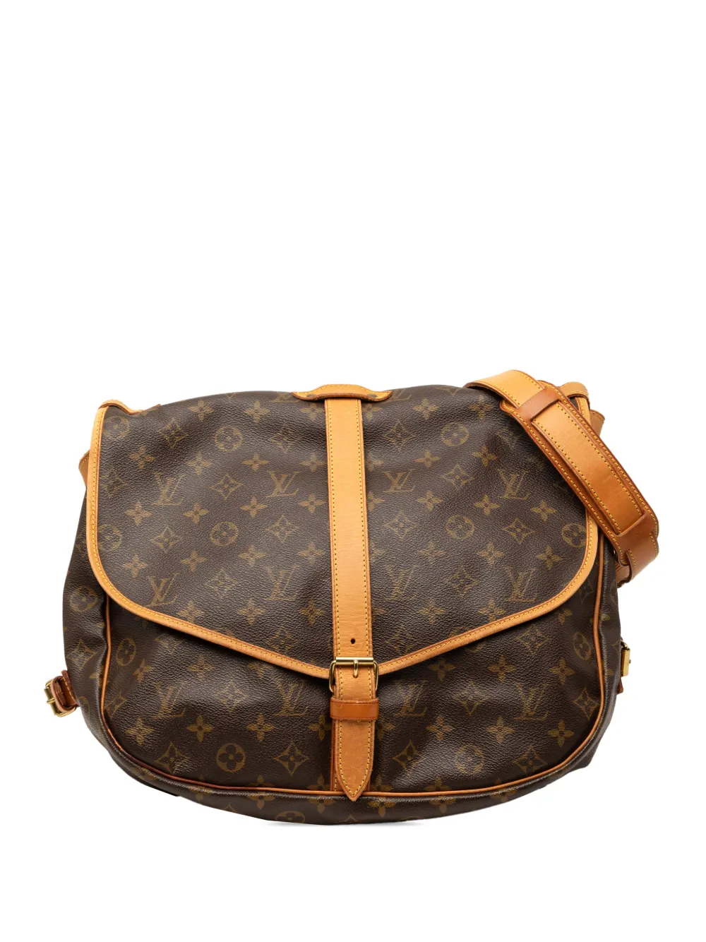Louis Vuitton Pre-Owned 1997 Monogram Saumur 35 crossbody bag - Marrone