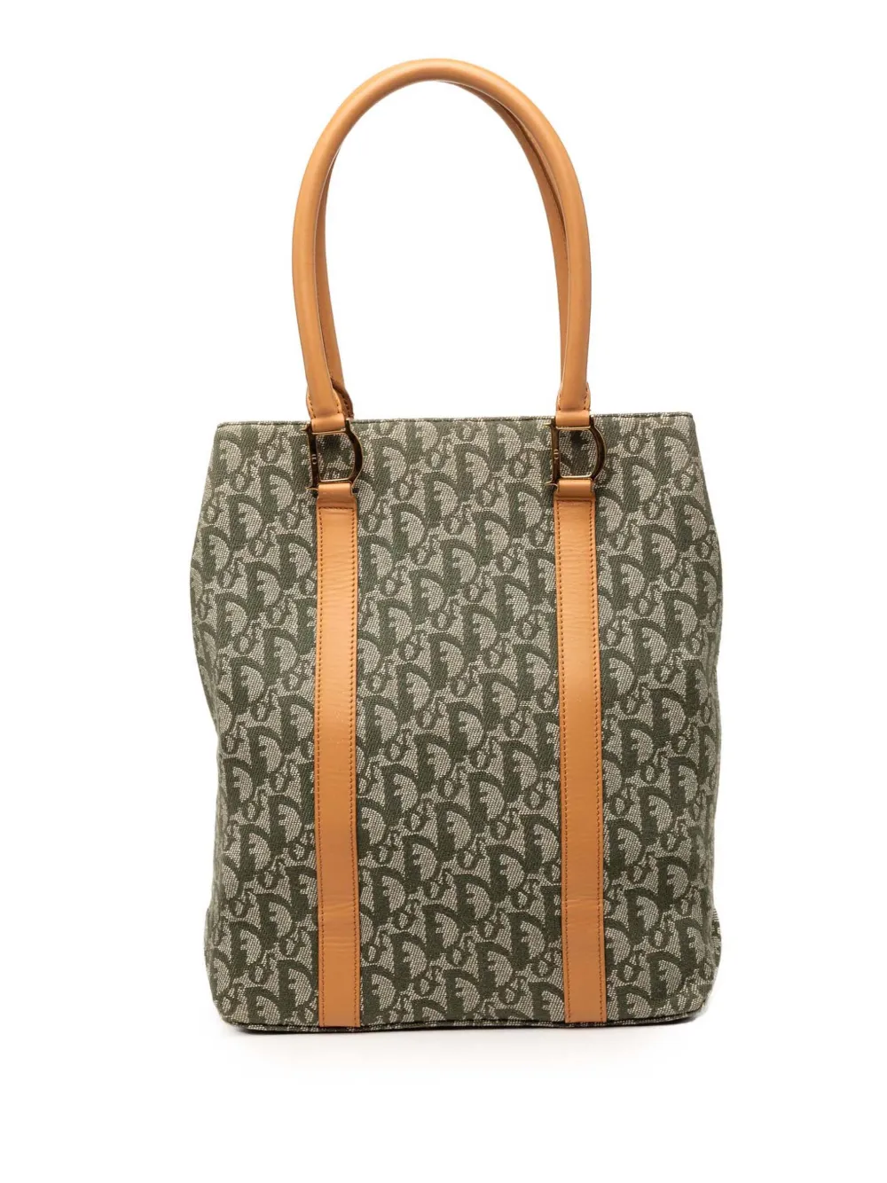 Christian Dior Pre-Owned 2001 Diorissimo Trotter Canvas tote bag - Green