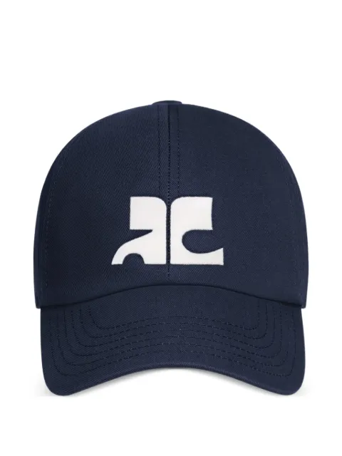 Courrèges AC logo-patch cap