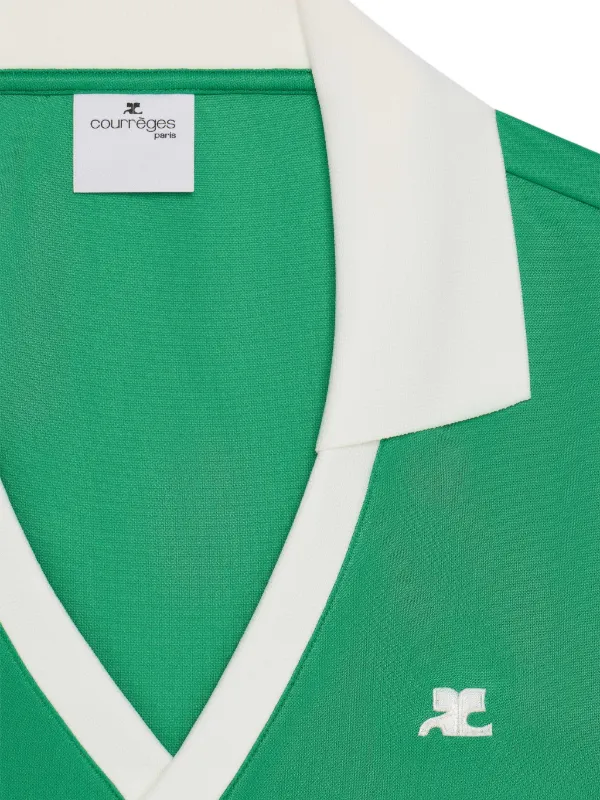 Courrèges クロップド Tシャツ | グリーン | FARFETCH JP