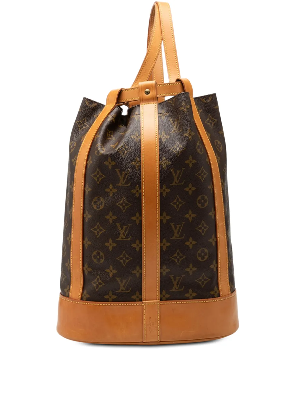 Louis Vuitton Pre-Owned 1996 Monogram Randonnee PM bucket bag - Marrone