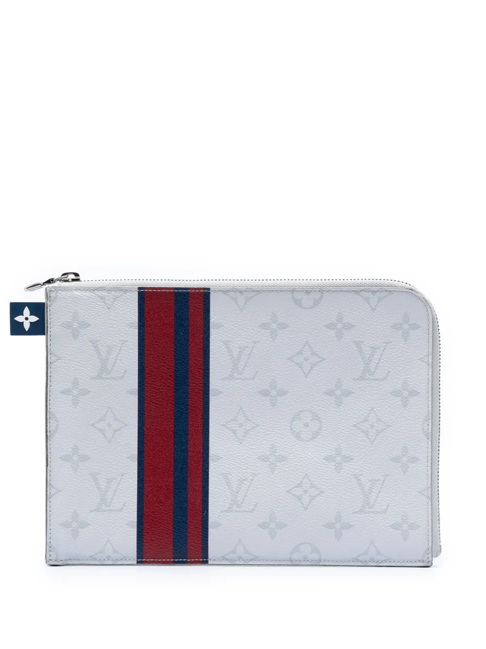 Louis Vuitton Pre-Owned 2016 Monogram White Pochette Jour PM clutch bag