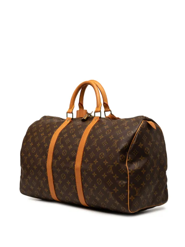 Louis Vuitton Pre-Owned 1991 モノグラム キーポル 50 ボストンバッグ