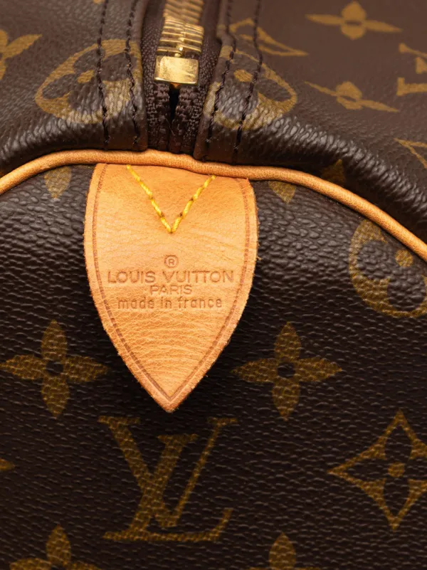 ルイヴィトン キーポルモノグラム 1991年製 フランス製 ボストンバッグ刻印有 Louis Vuitton Pre-Owned 1991 モノグラム キーポル 50 ボストンバッグ
