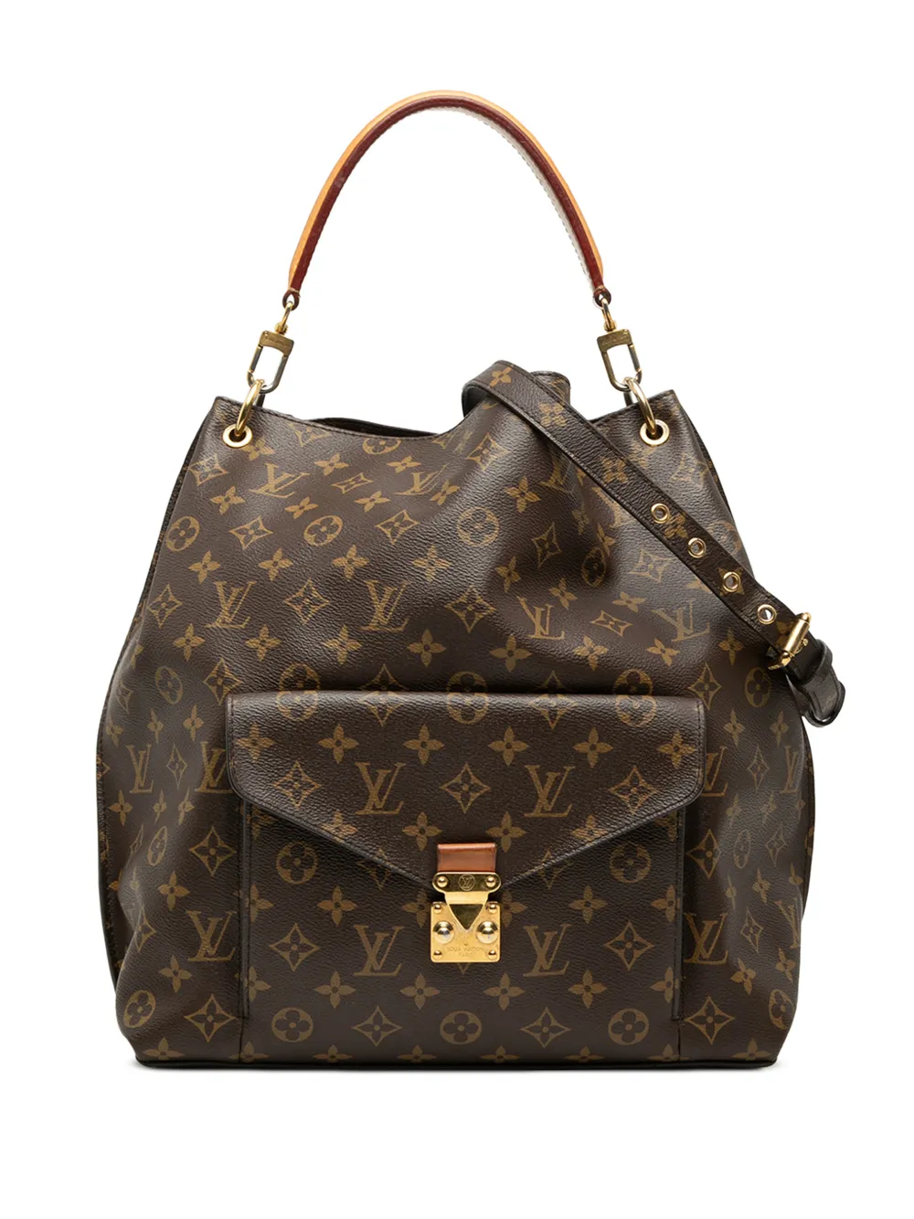 Louis Vuitton Pre-Owned 2015 Monogram Metis Hobo satchel - Marrone
