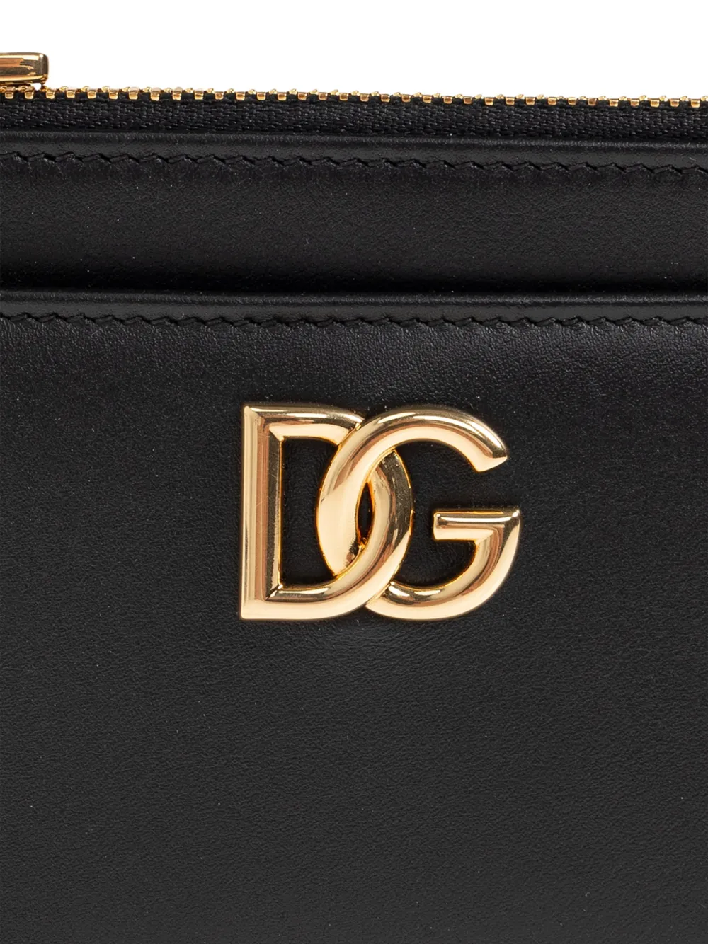 Dolce & Gabbana Pasjeshouder met DG-logo Zwart