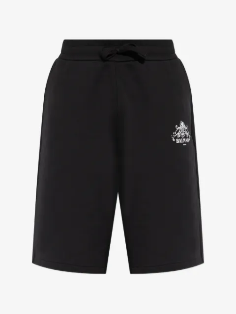 Balmain logo-print drawstring shorts