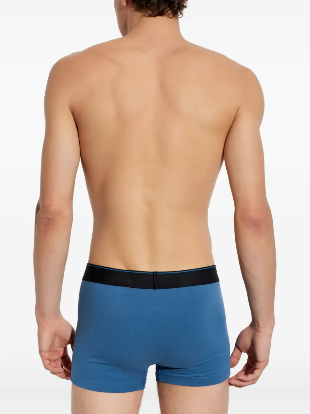 Diesel Boxershorts met monogram-print Blauw