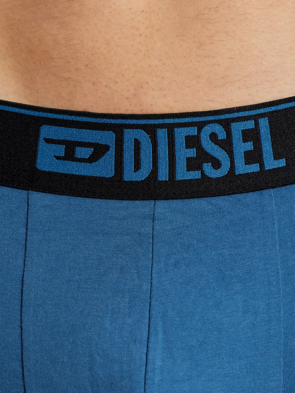 Diesel Boxershorts met monogram-print Blauw