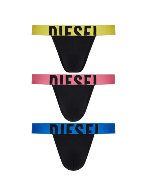 Diesel Fritz-D-Pop thongs (pack of three)