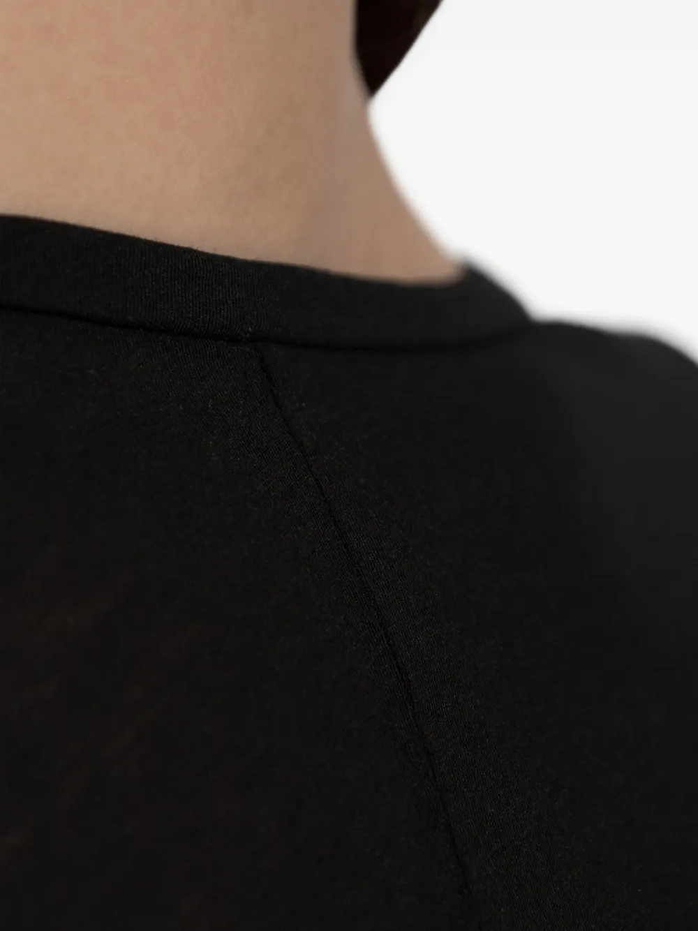 Jil Sander T-shirt met lange mouwen Zwart