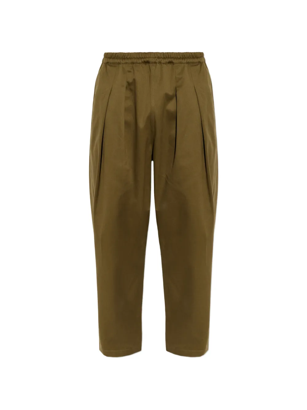 Maison Margiela pleated loose-fit trousers - Grün
