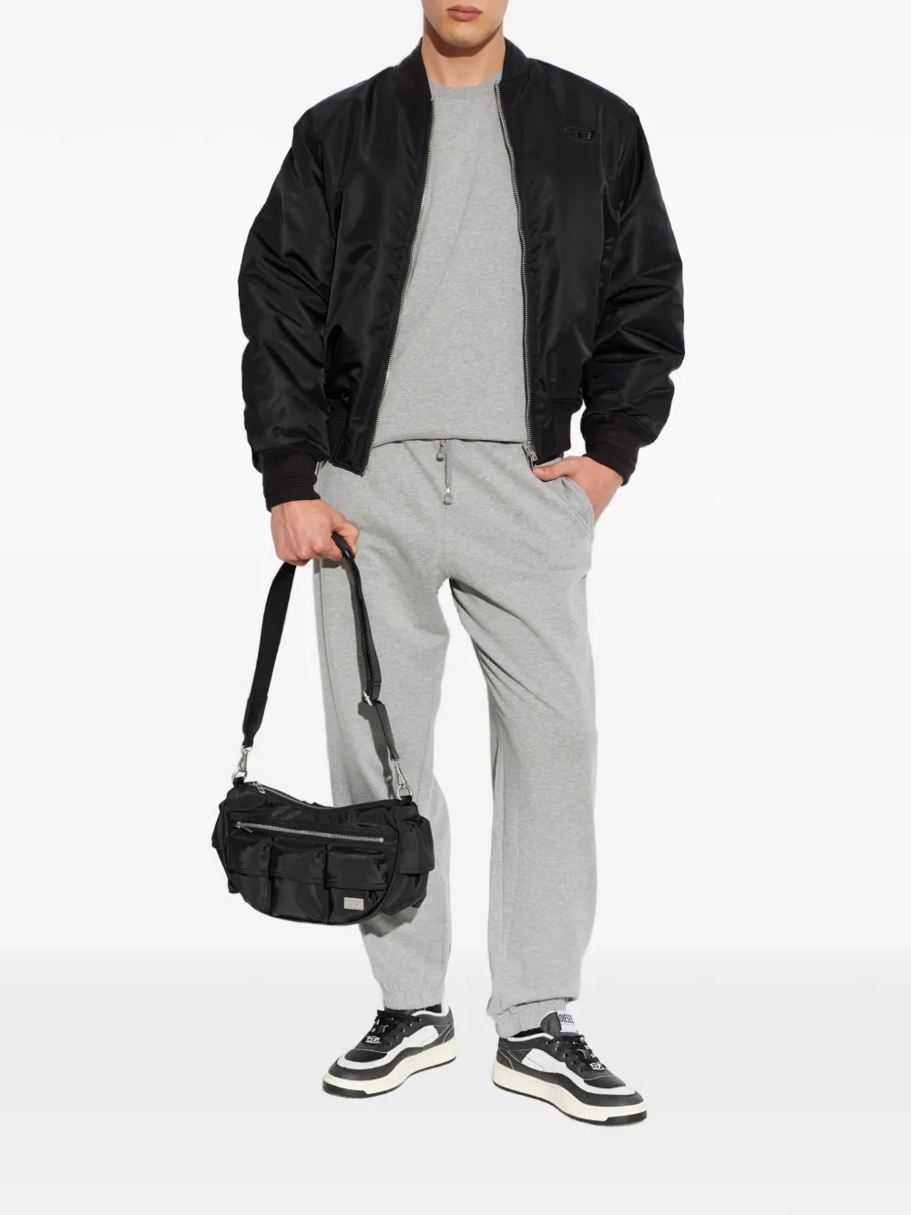 Diesel Lenny-D-Core trainingsbroek Grijs