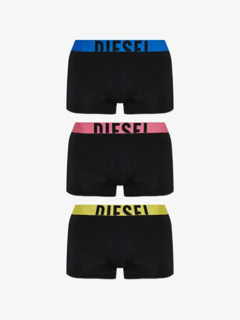 Diesel logo-waistband boxer shorts (set of three)
