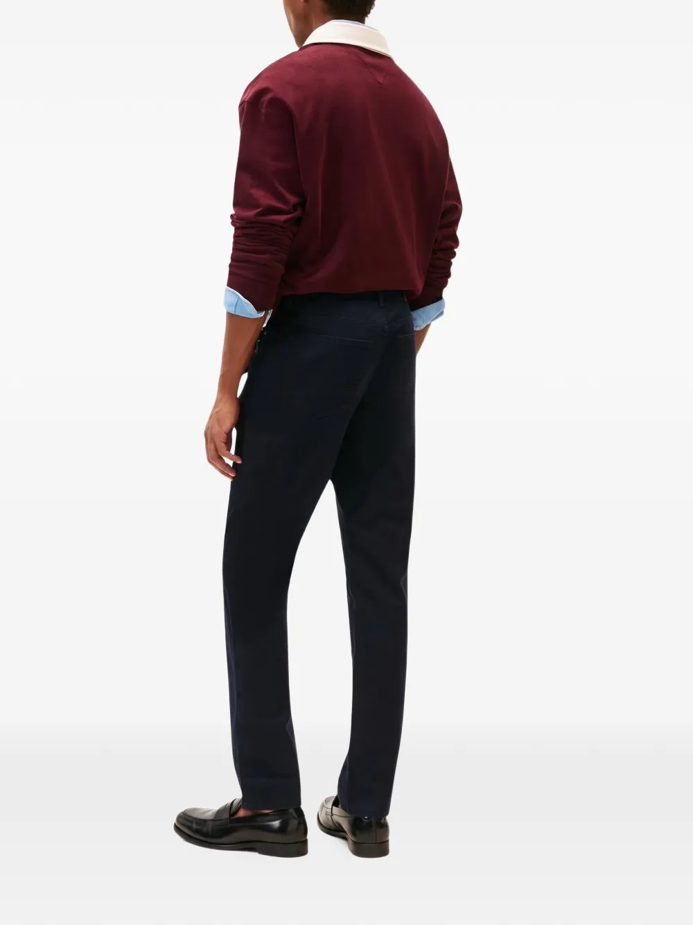 Tommy Hilfiger Denton twill trousers Blauw