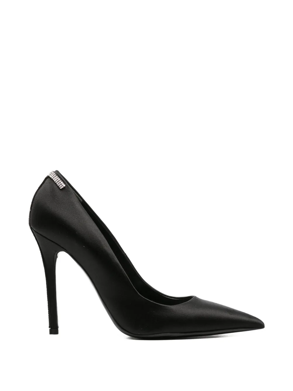 Tom Ford Pre-Owned crystal-embellished satin pumps - Nero