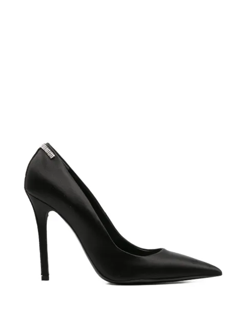 Tom Ford Pre-Owned crystal-embellished satin pumps