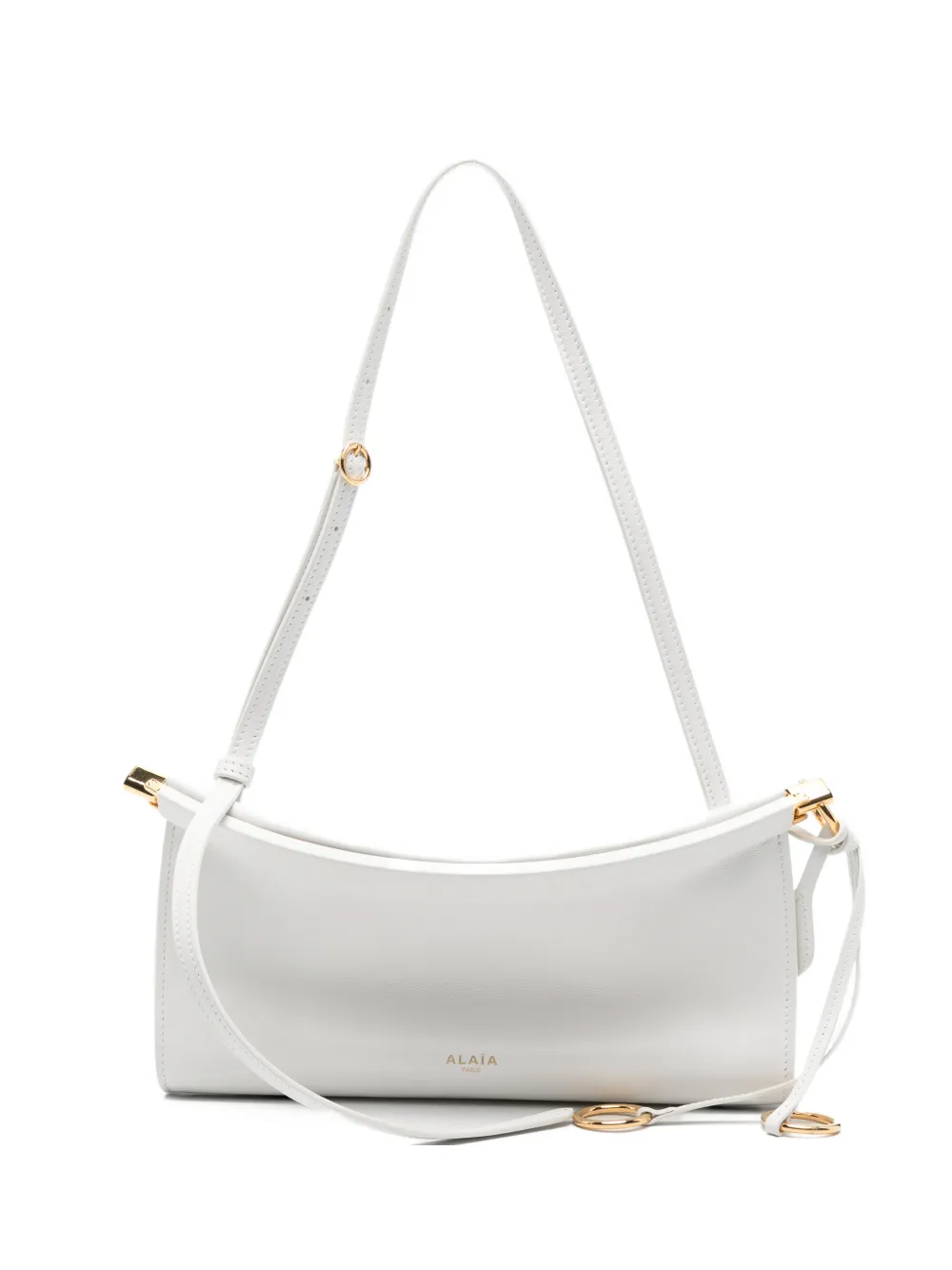 Alaïa Pre-Owned small Le Click East West shoulder bag - Bianco