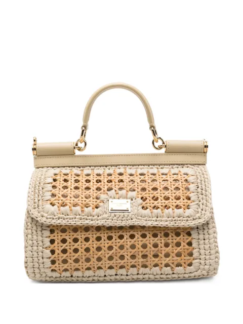 Dolce & Gabbana Pre-Owned Sicily woven handbag