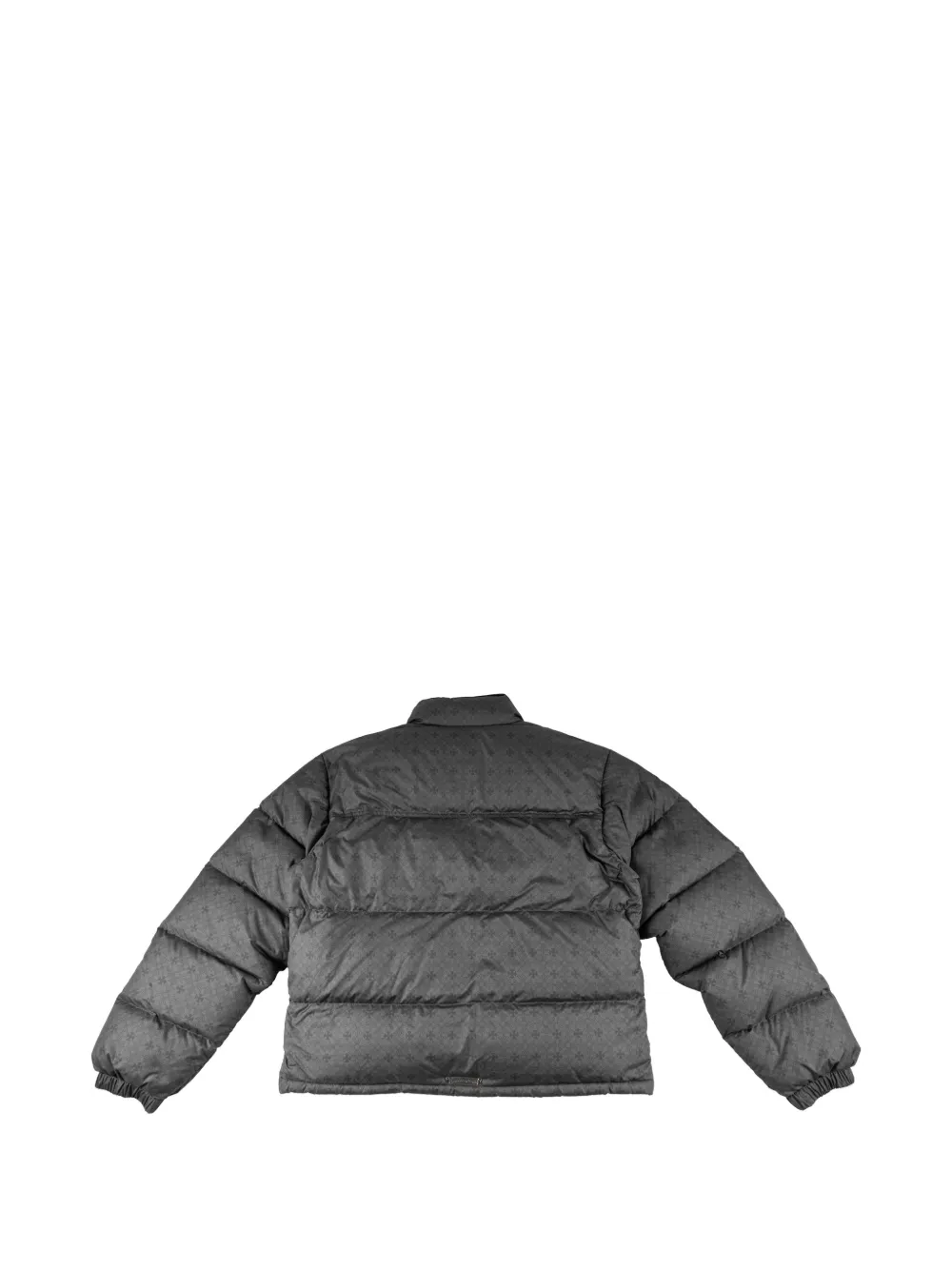 Chrome Hearts Stiff V2 donsjack met monogramprint Grijs