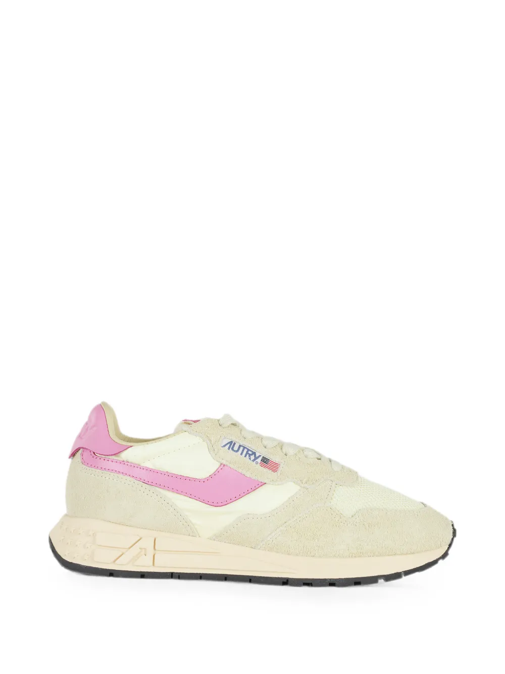 Autry Reelwind suede-panelled sneakers - Toni neutri