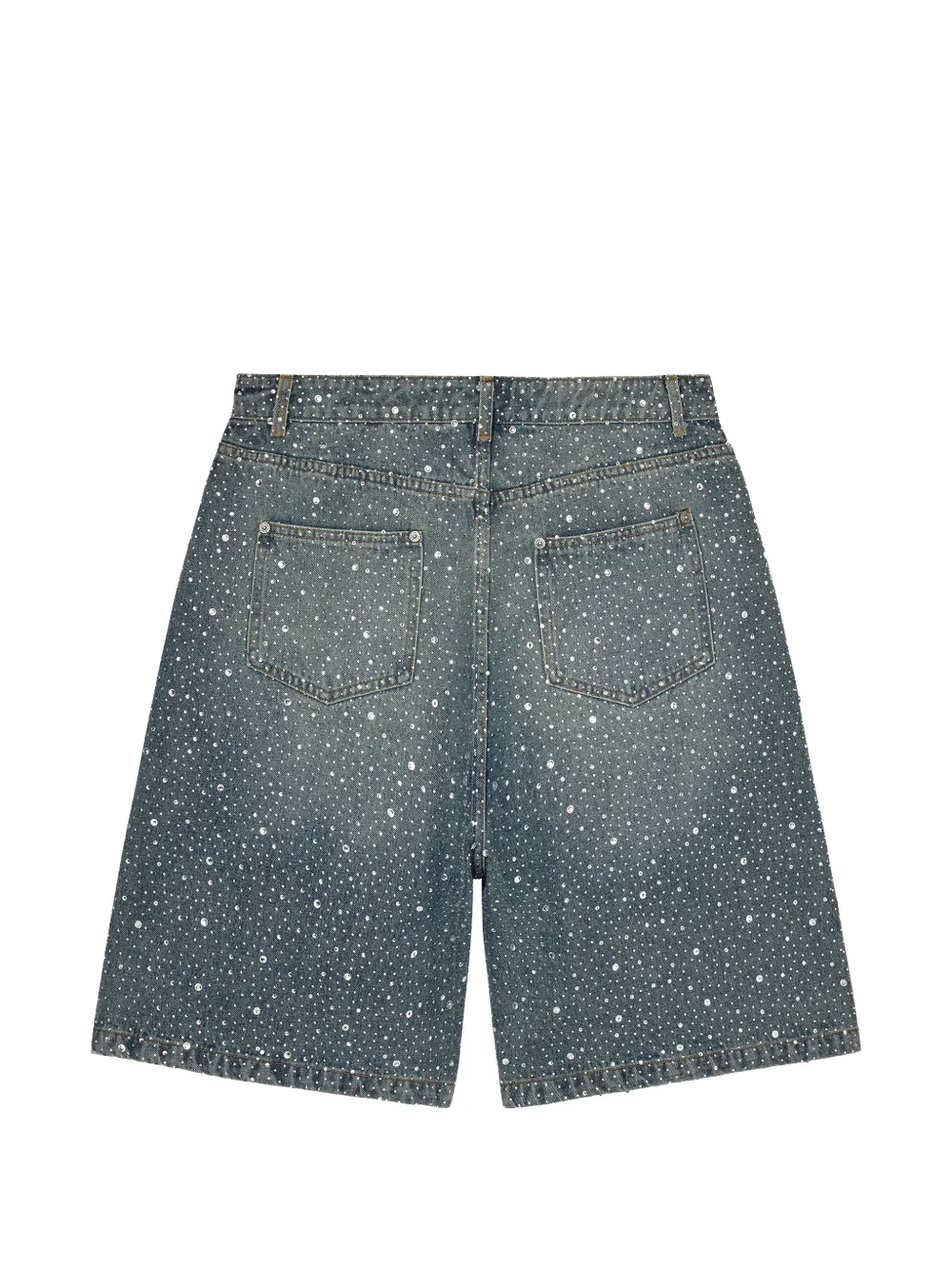 Vale Forever Rainstorm shorts verfraaid met kristallen Blauw