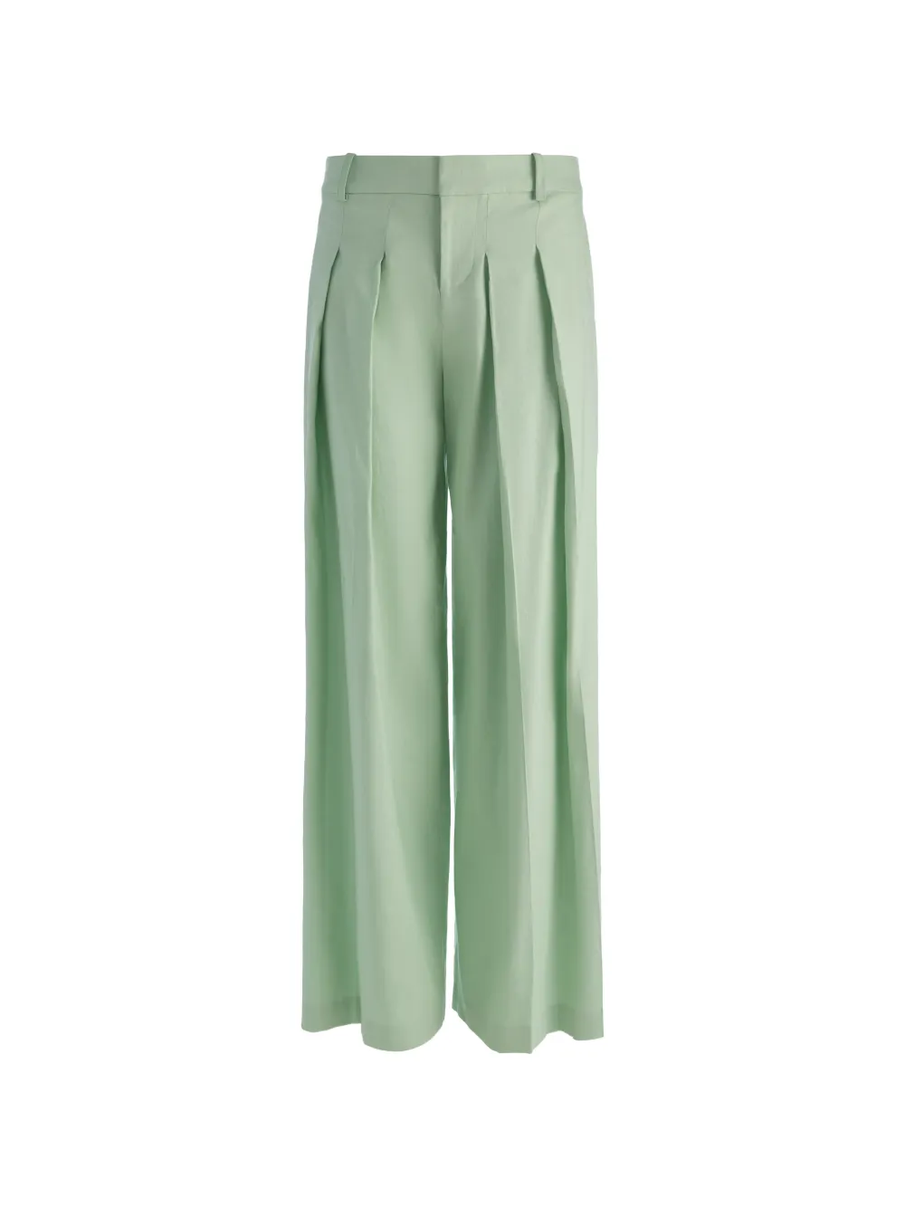 alice + olivia Pantaloni Blaire con pieghe - Verde