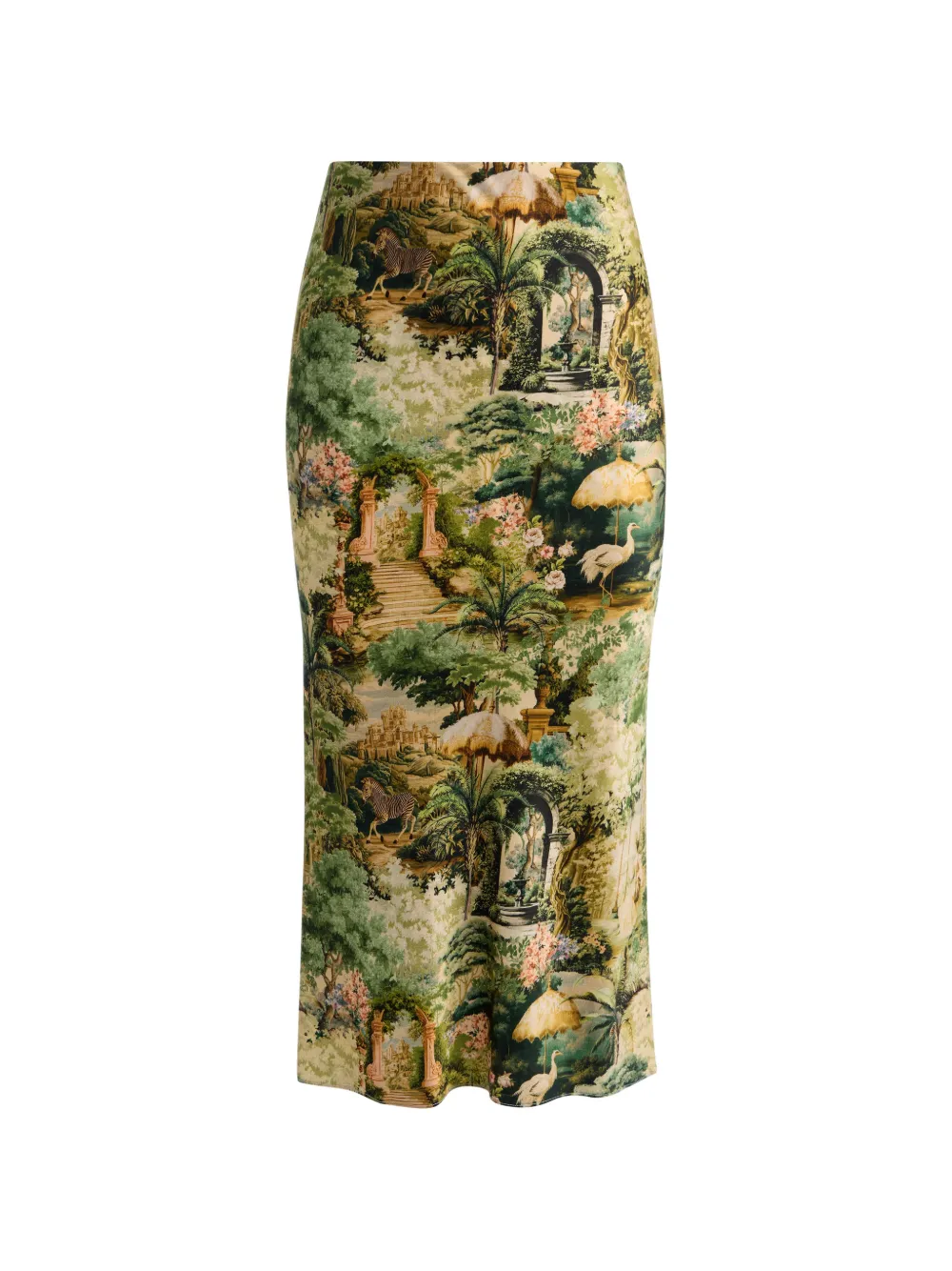 alice + olivia Maeve midi skirt - Grün