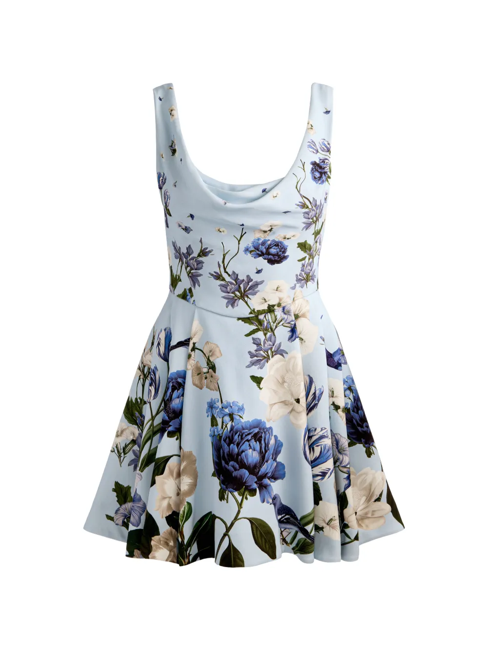 alice + olivia Estrella mini dress - Blu
