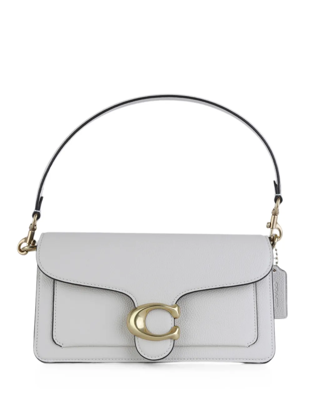 Coach Tabby 26 logo-plaque shoulder bag - Bianco