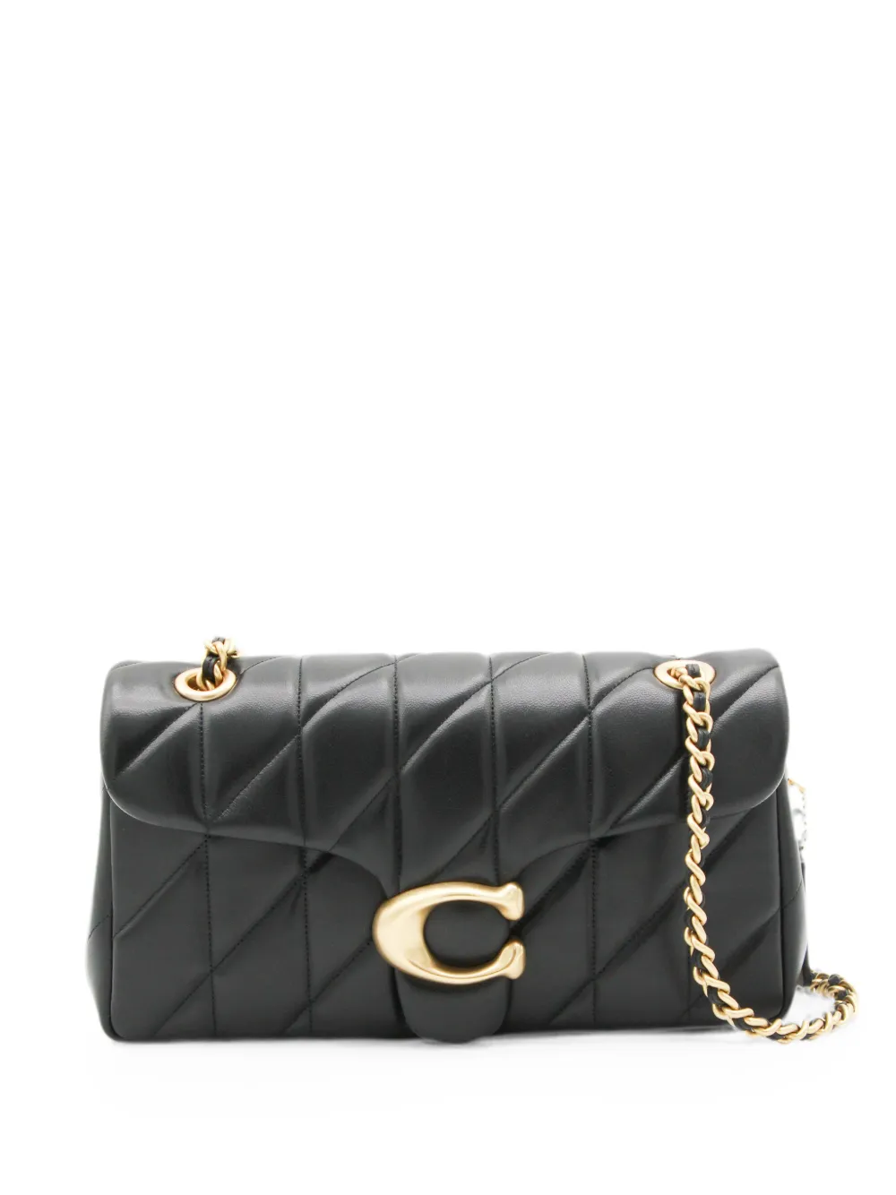 Coach Tabby 26 quilted leather shoulder bag - Nero