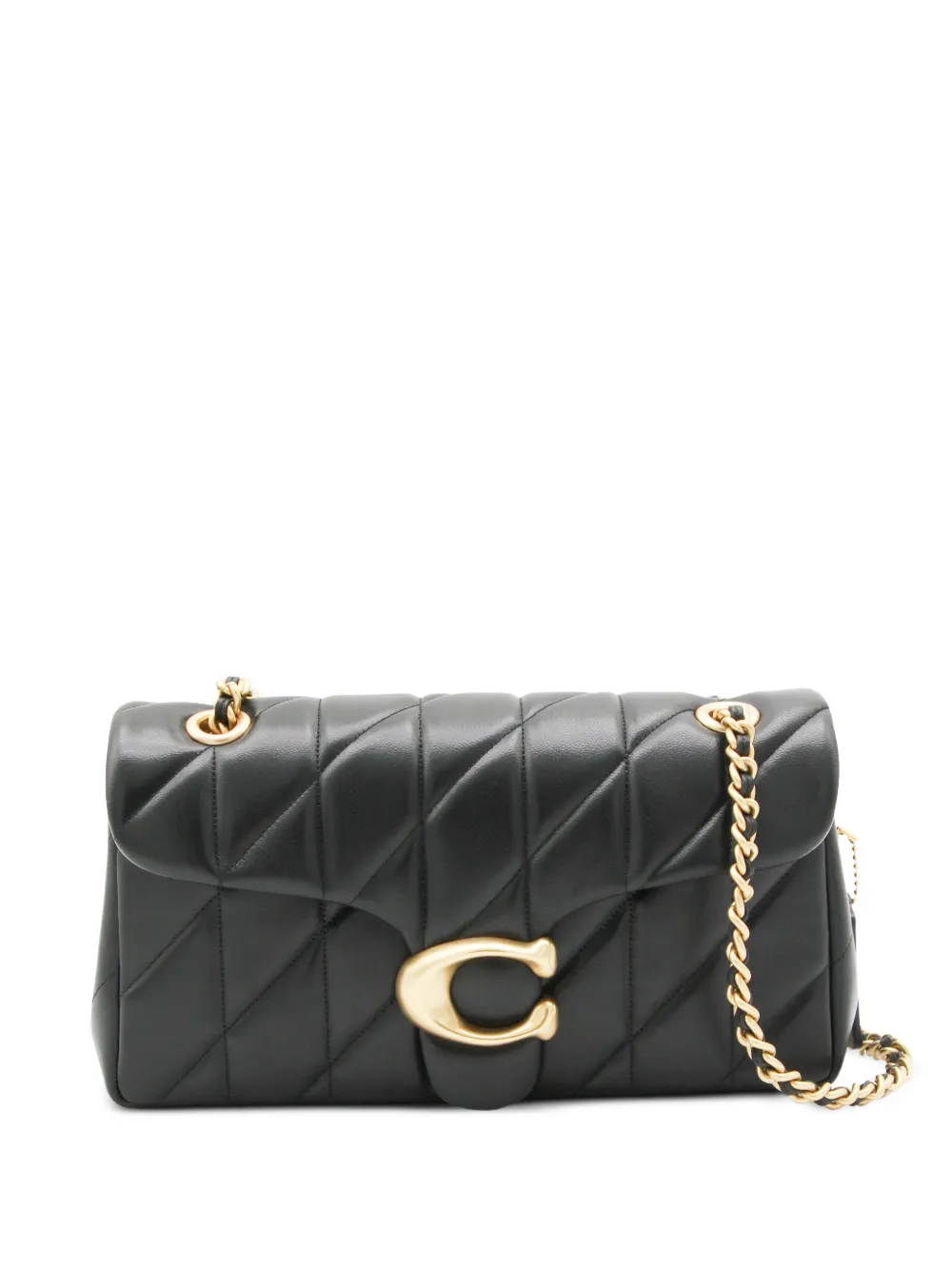 Coach Tabby 26 quilted leather shoulder bag - Nero