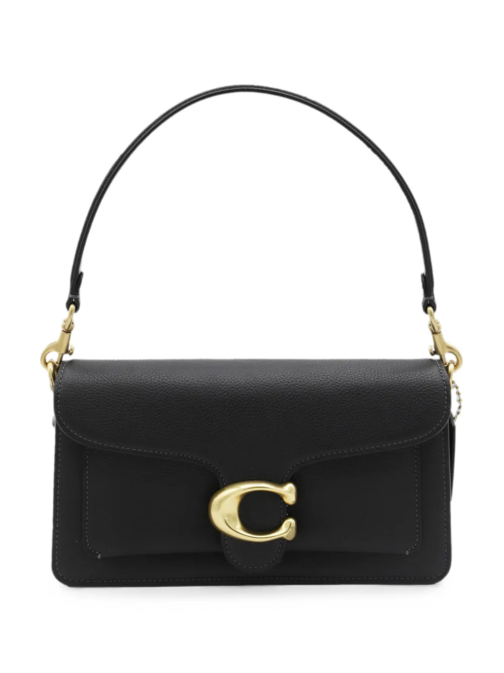 Coach Tabby 26 logo-plaque shoulder bag - Black