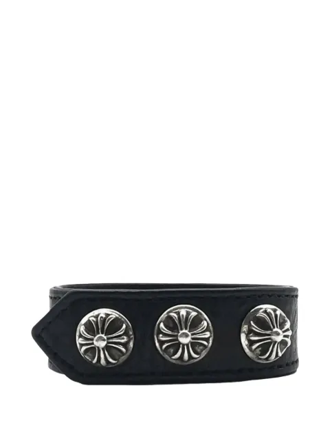 Chrome Hearts pulsera con botones de cruz