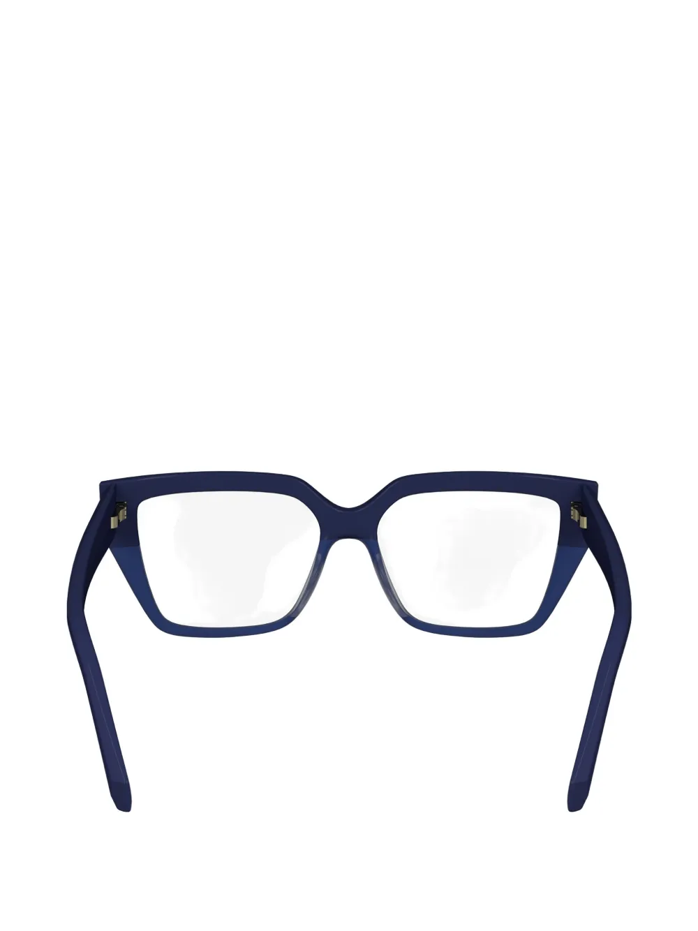 Ferragamo Square-frame Glasses In Blue