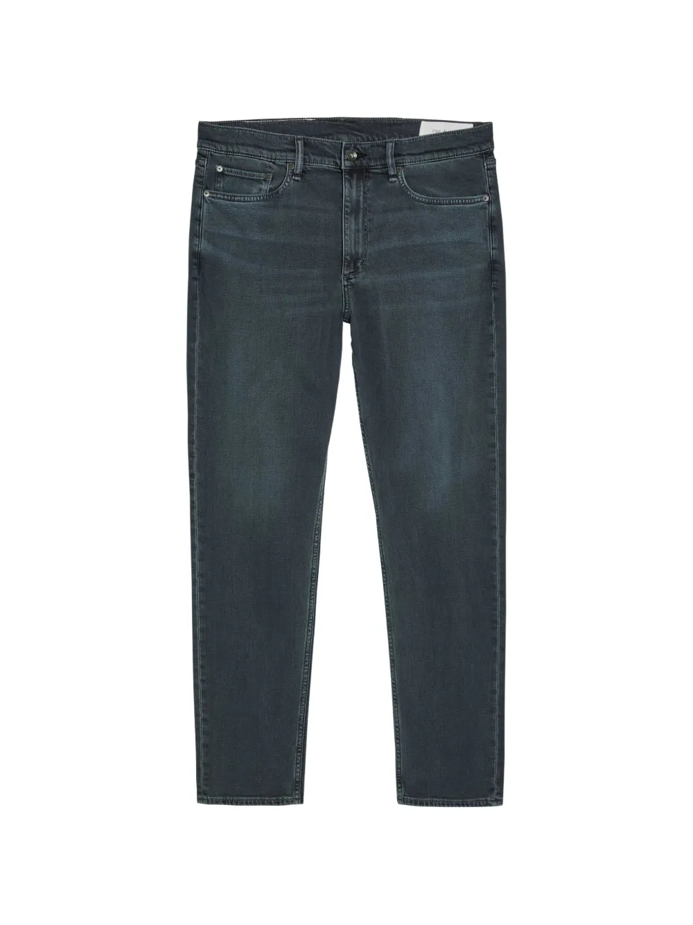 rag & bone logo-embroidered jeans - Blu