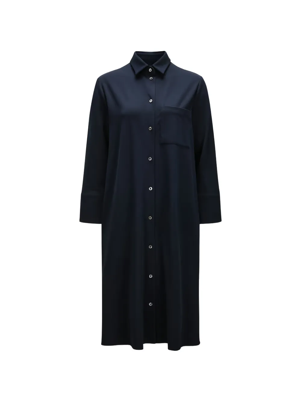 Circolo 1901 button-up shirt midi dress - Blu