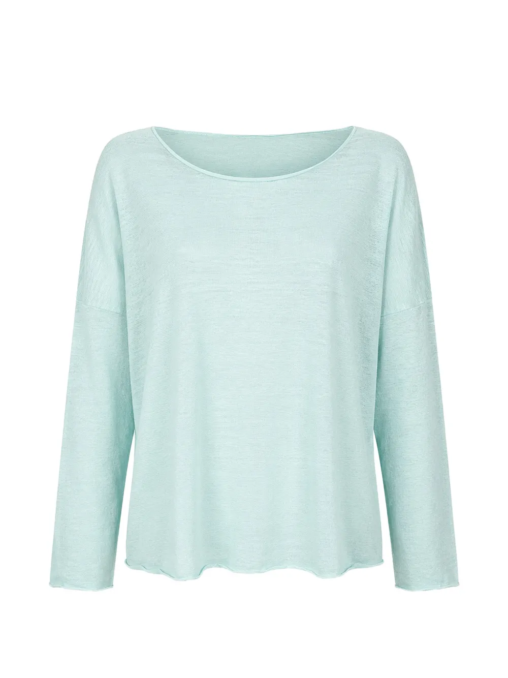 BeYou Xenia drop-shoulder sweater - Blu