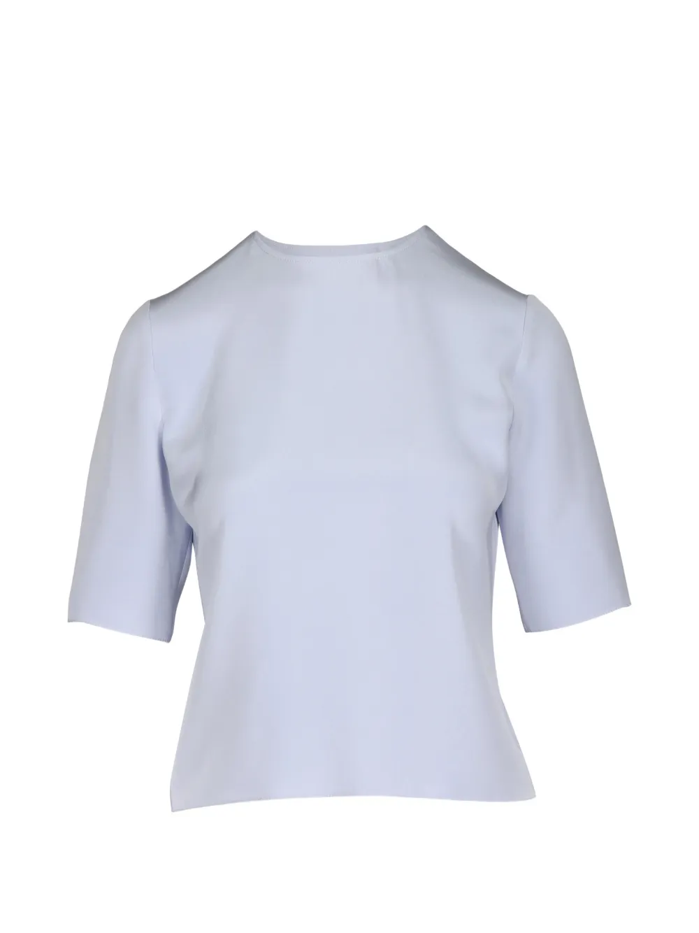 Peter Cohen silk round-neck blouse - Blu