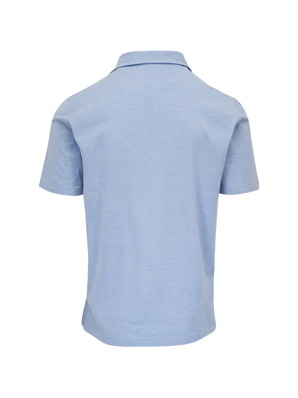Fedeli Gebreid poloshirt Blauw