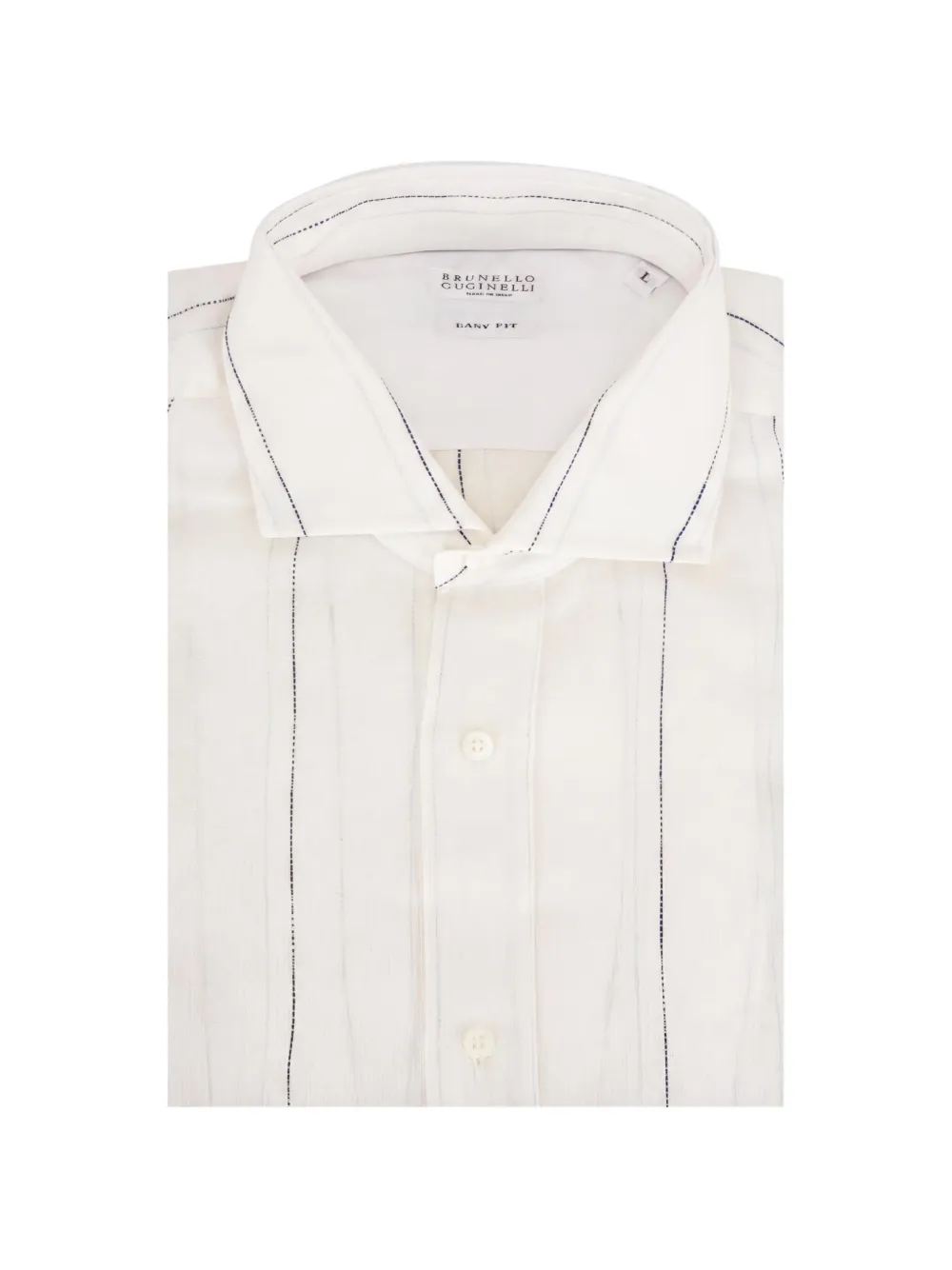 Brunello Cucinelli striped shirt - Toni neutri
