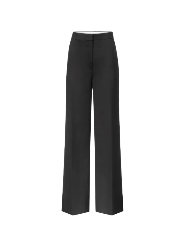 Fforme Agel Wide-leg Trousers in Black
