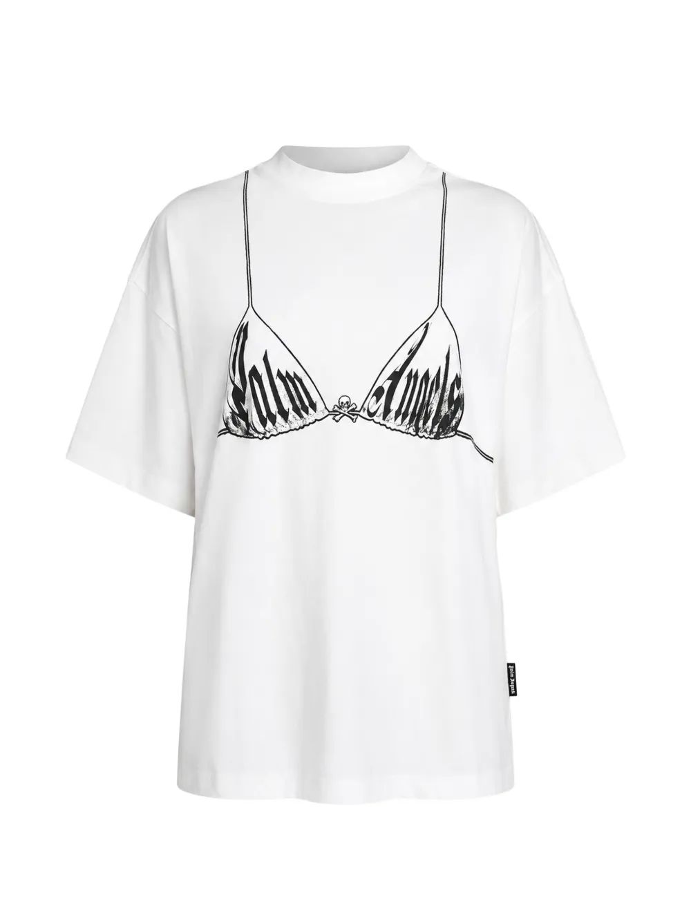 Palm Angels Bra Loose crew-neck T-shirt - Weiß