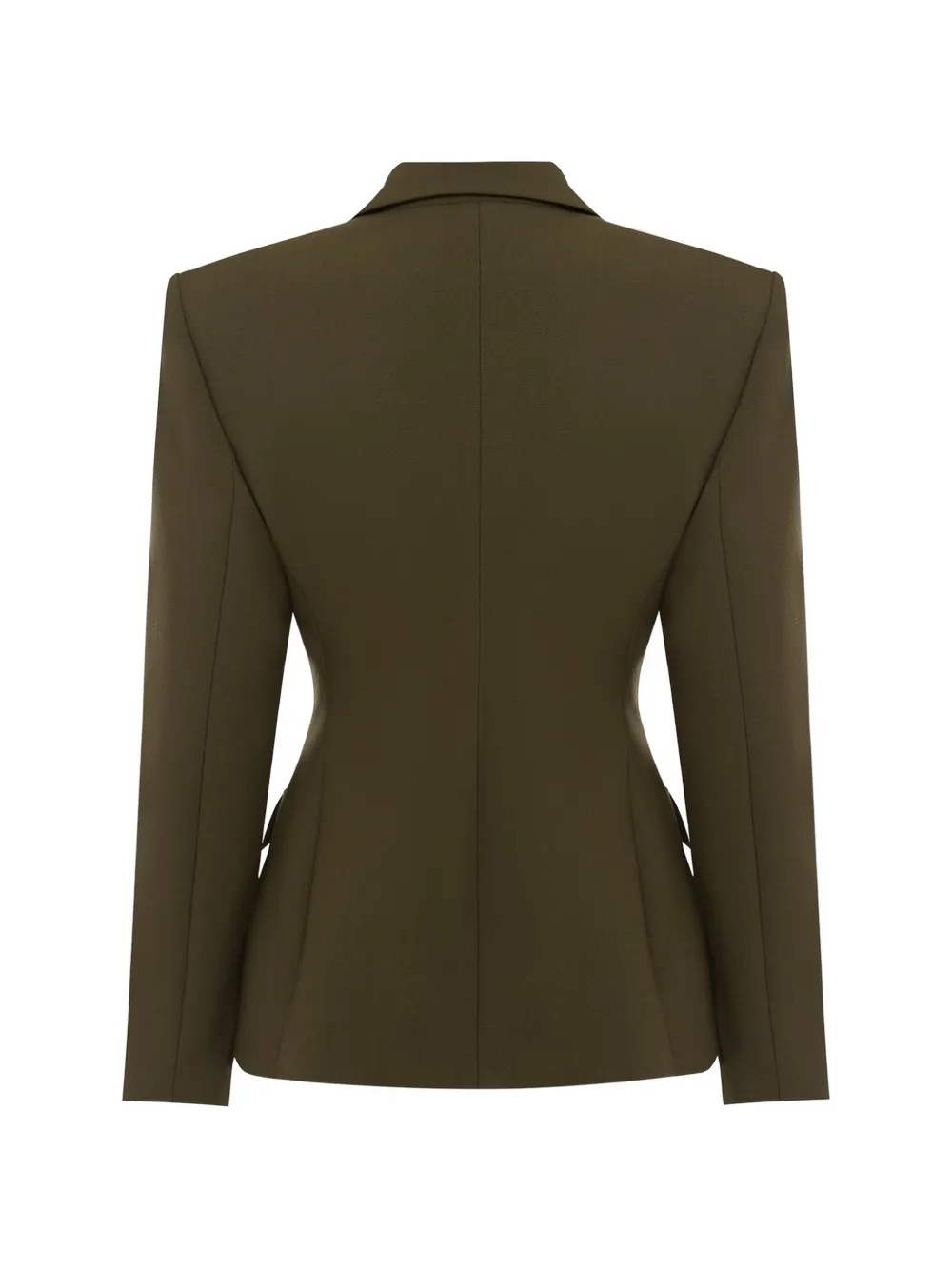  Alex Perry Blazer Con Solapas De Pico - Verde 