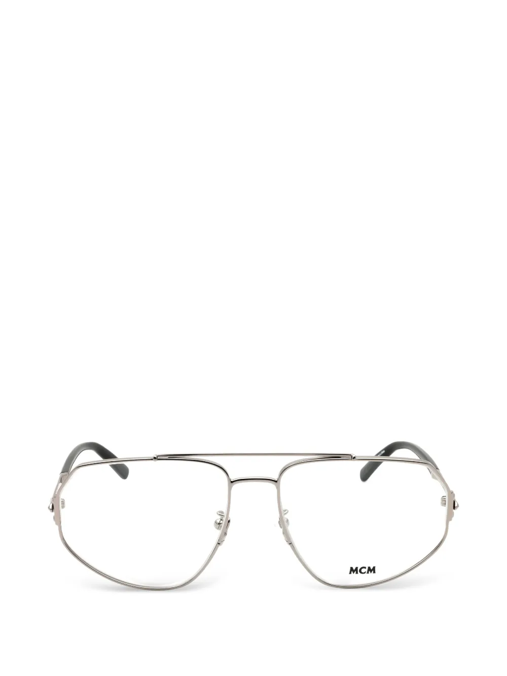 MCM geometric-frame glasses - Argento