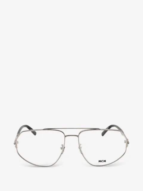 MCM geometric-frame glasses